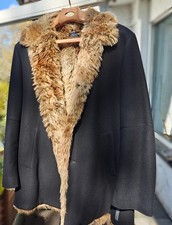 Joop Mantel Schurwolle schwarz