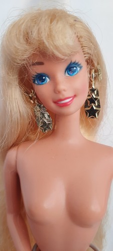 Barbie totally hair - hair, gold
