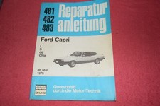 Reparaturanleitung Reparaturhandbuch Ford Capri II ab Mai 1976