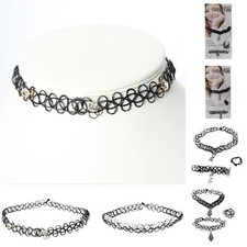 Tattoo Halsband Armband 3er