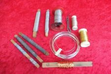 Konvolut Draht  : Lötdraht , Basteldraht , Bindedraht , Schmuckdraht ...