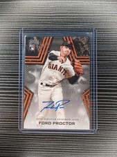 2023 Topps Baseball Ford Proctor RC BSA-FP Black 054/199 San Francisco Giants