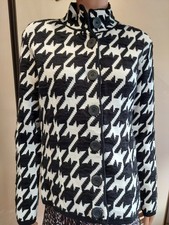 MONARI Jacke, Hahnentrittmuster, Gr. 40