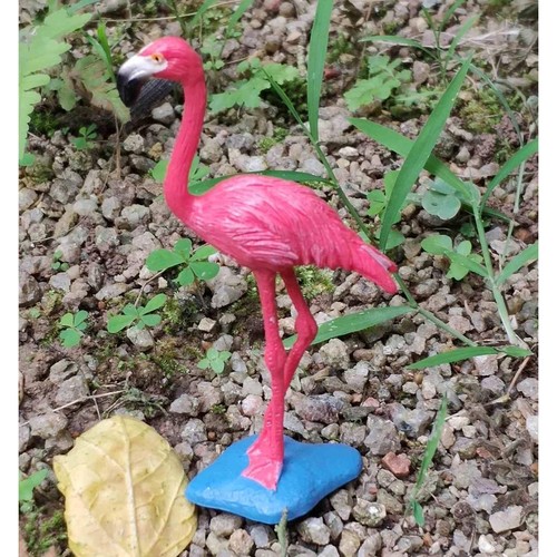 Flamingo figuren - 2x,