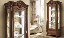 Klassische vitrine wohnzimmer - vitrine,