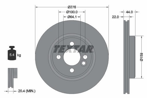 Textar 92262403 - 2x,