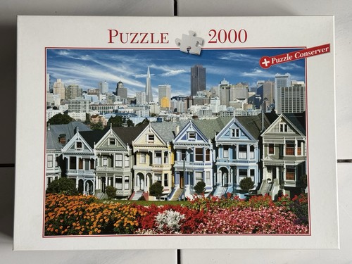 Puzzle san francisco - san, painted