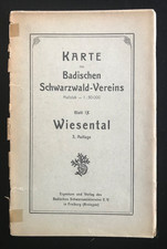 Wiesental, Karte des Badischen