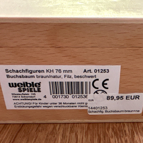 Weible spiele schachfiguren - weible,