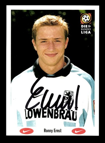 Ronny ernst autogrammkarte tsv - ronny,
