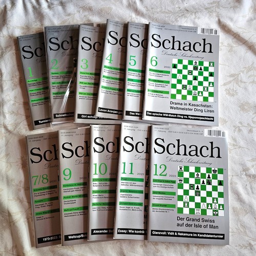 Zeitschrift schach deutsche - schach, (deutsche