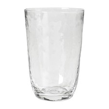 Broste Copenhagen TRINKGLAS 'HAMMERED' 500ml