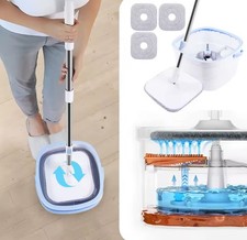 Spin Mop Set mit sauberer