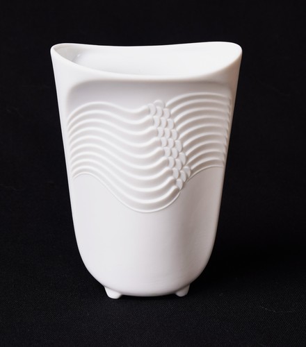 Porzellan weiße vase - porzellan,