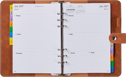Kalender 2027 ringbuch - a5,