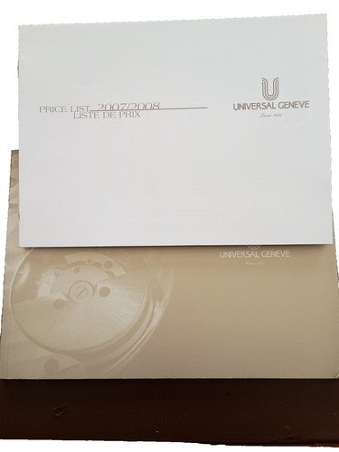 Universal geneve uhren katalog - universal,
