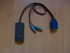 DAXTEN 2364-01P SCOUTutp CPU Adaptor PS/2 KVM Adapter Kabel Splitter 