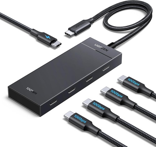 Ugreen usb hub - 10, mit