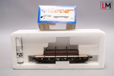 Roco H0 47184 Schwerlastwagen mit Rungen und Ladung DB | I-744