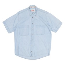 RED BULL Herren Uni Hemd Blau