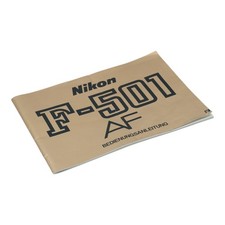 Bedienungsanleitung Nikon F-501 F 501 F501 AF Anleitung