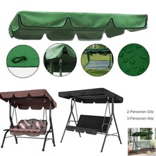 2/3Sitzer Ersatzdach Hollywoodschaukel Dach Wasserdicht Gartenschaukel Dachbezug