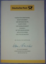 Ministerkarte 1998 -