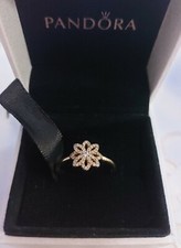 Original Pandora Ring 585er GOLD 14K mit Box  Blumen Blüten Ring 150182CZ