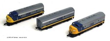 Kato N 176090-Set - EMD F7, A+B+A CSX Executive #116  (Special Edition) ohne OVP