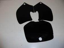 Dekorsatz Startnummernuntergrund Aufkleber passt an Ktm Sx 250 360 96-97 schwarz