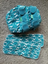 2 Stoffwindeln Bamboozle von TotsBots, Gr. 2 (3,5 bis 15 kg) 