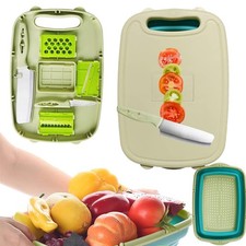 Camping-Küchenschrank Set,Faltbares Schneidebrett,Multifunktions-Schneidebrett