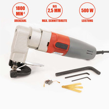 Mauk Blechschere Elektro Schneidemaschine Nibbler für Blech Leistung 500W B-Ware