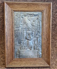 Zinnrelief zinnbild mit - zinnbild,