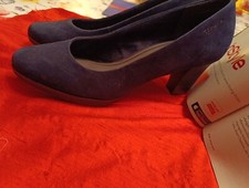 Damen Schuhe Tamaris Pumps 41 8 echtes Leder Leather cuir anti Shock wie neu