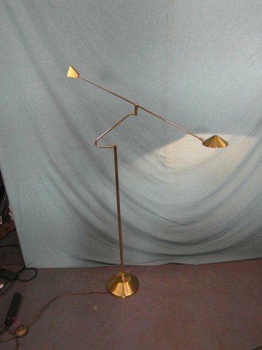 Stehlampe design messing - design,