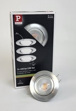 LED Ein­bau­leuch­te 3er Set Paulmann 934.69 3-Step-Dim Nova schwenkbar 84mm,Neu