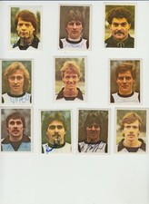 Americana Sammelbilder  Wattenscheid 09 mit Autogrammen 80er Jahre