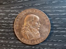 Medaille Christian Lehmann Chronist vom Erzgebirge 300. Todestag Scheibenberg