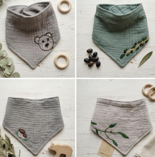 Musselin handmade baby - musselin,