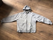 Carhartt Kapuzenjacke Rugged Grau Warm L/XL Kapujacke Jacke Sweatjacke