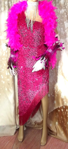 Pailletten kleid pink one - pailletten, kleid,pink,one