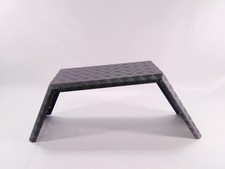 Kotflügel Paar schwarz eloxiert mit Bohrungen 105x59x29x45cm – neuwertig