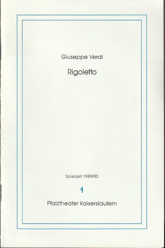 Programmheft giuseppe verdi - programmheft,