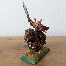 Warhammer Fantasy Vampire Lord on Nightmare Steed, Metall, bemalt