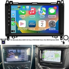 KAM+ Autoradio NAVI GPS Für Mercedes Benz A B Klasse Viano VITO Sprinter Android