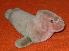 Sammerlstück ? alte ROBBE SEEHUND Plüschtier TOP Zustand - tolle Nackenrolle ;)