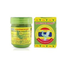 Thai Compound Herbal Inhaler YADOM STUFFY NOSE FORMULA 2 GREEN MENTHOL NEW