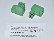 Märklin 611719 2 Stück Gleisanschluss Stecker für Central Station 60212-26 NEU