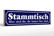 Holzschild Spruch 46x10cm